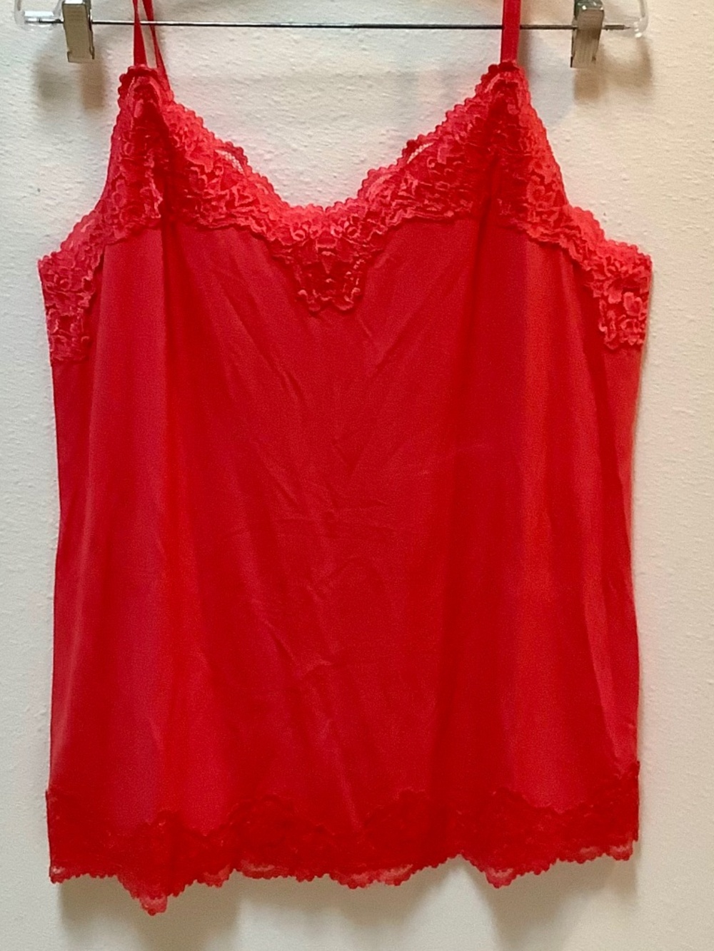 Lane Bryant The Lace Cami | Size 14/16 Coral